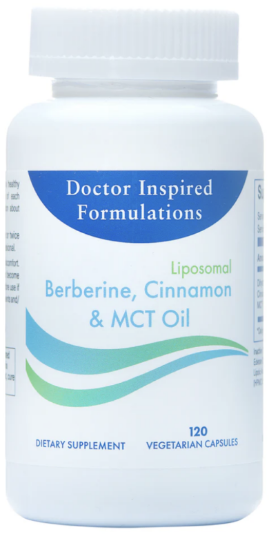 Liposomal Berberine, Cinnamon & MCT Oil - 120 capsules